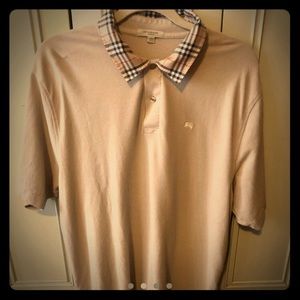 Authentic vintage Nova collar  Burberry polo shirt